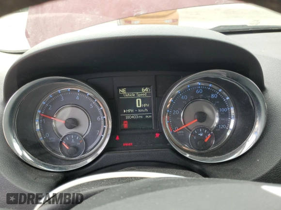 2014 Chrysler Town & Country Touring z VIN 2C4RC1BG4ER343289, wystawiony jako Copart lot #56575575 z przebiegiem 180 403 mil mil oraz Szkoda całkowita • Salvage title. Historia ofert i sprzedaży dostępna na DreamBid. Obrazek 9.