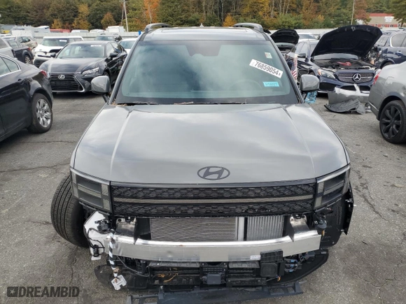 2025 Hyundai Santa Fe Hybrid Calligraphy with VIN 5NMP5DG19SH017520, listed as a Copart auction lot 76859054 with NaN miles and Salvage Title. Bid and sale history available at carsss.com. Image 5.