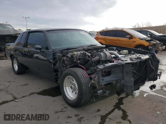 1986 Buick Regal with VIN 1G4GK4771GP428305, listed as a Copart auction lot 81919944 with 943 mi miles and Clean Title. Bid and sale history available at DreamBid. Image 4.