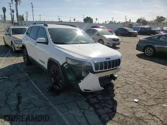 2021 Jeep Cherokee Altitude with VIN 1C4PJLLB1MD112671, listed as a Copart auction lot 44832295 with 72,356 mi miles and Salvage Title. Bid and sale history available at carsss.com. Image 12.
