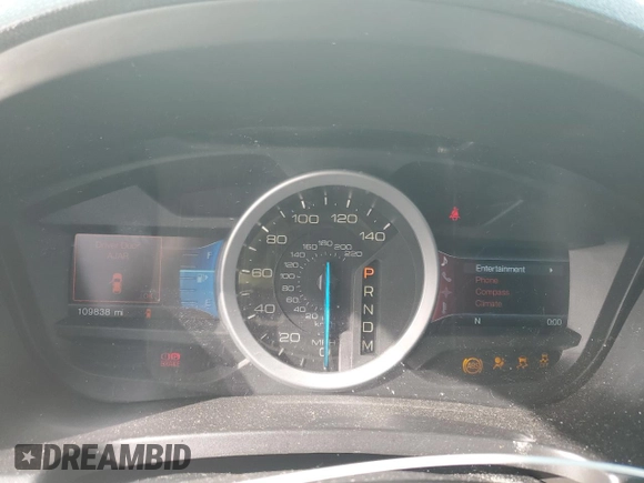 2012 Ford Explorer XLT with VIN 1FMHK7D80CGA30550, listed as a Copart auction lot 49775845 with 109,838 mi miles and Salvage Title. Bid and sale history available at DreamBid. Image 9.