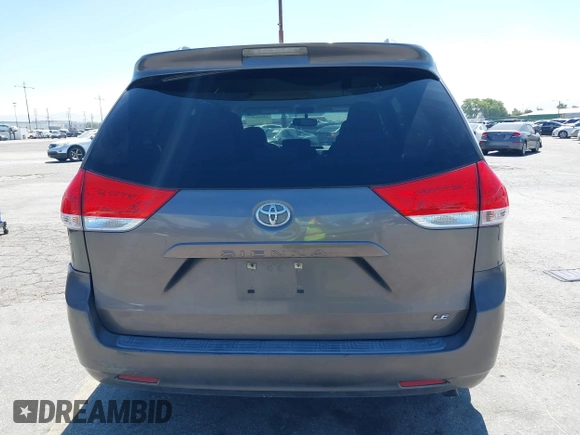 2011 Toyota Sienna LE AAS with VIN 5TDKK3DC4BS056872, listed as a IAAI auction lot 42643417 with 170,266 mi miles and . Bid and sale history available at DreamBid. Image 16.