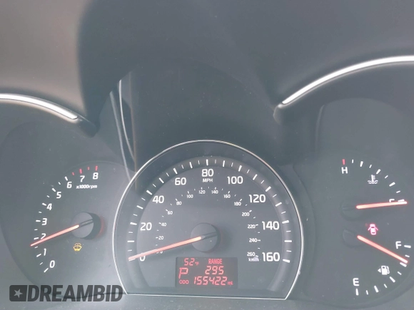2015 Kia Sorento LX with VIN 5XYKT4A7XFG620814, listed as a IAAI auction lot 41454361 with 155,422 mi miles. Bid and sale history available at carsss.com. Image 7.