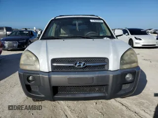2007 Hyundai Tucson SE with VIN KM8JN12D47U641209, listed as a Copart auction lot 77636264 with Not Provided miles and Salvage Title. Bid and sale history available at carsss.com. Image 5.