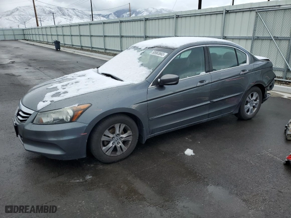 2011 Honda Accord Sdn LX-P with VIN 1HGCP2F47BA081592, listed as a Copart auction lot 50983665 with 140,403 mi miles and Salvage Title. Bid and sale history available at carsss.com. Image 1.