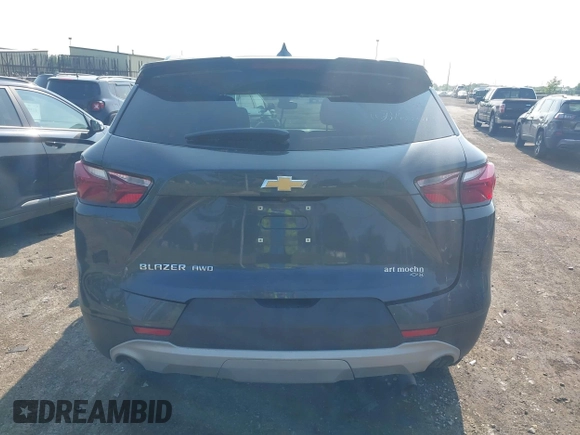 2022 Chevrolet Blazer LT with VIN 3GNKBHR40NS161611, listed as a IAAI auction lot 42393206 with 67,203 mi miles and . Bid and sale history available at DreamBid. Image 16.