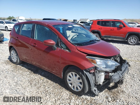 2019 Nissan Note SV with VIN 3N1CE2CPXKL361375, listed as a Copart auction lot 60861045 with 74,667 mi miles and Salvage title. Bid and sale history available at DreamBid. Image 4.