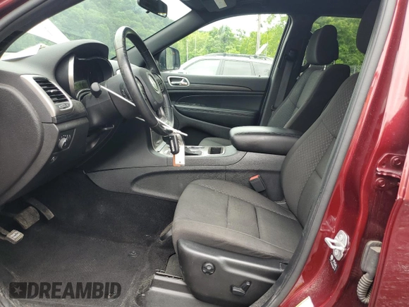 2021 Jeep Grand Cherokee Laredo X with VIN 1C4RJFAG4MC509936, listed as a Copart auction lot 62006885 with 44,271 mi miles and Salvage title. Bid and sale history available at DreamBid. Image 7.