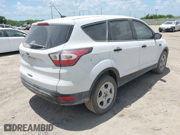 2017 Ford Escape S with VIN 1FMCU0F78HUA60985, listed as a IAAI auction lot 42524327 with 117,946 mi miles and . Bid and sale history available at DreamBid. Image 4.