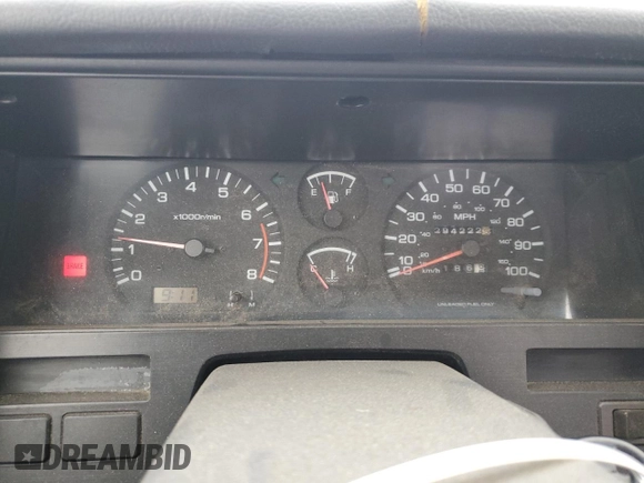 1993 Nissan Trucks 2WD with VIN 1N6SD11SXPC320628, listed as a Copart auction lot 44580255 with 294,222 mi miles and Salvage Title. Bid and sale history available at carsss.com. Image 9.