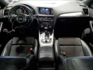 2014 Audi SQ5 Premium Plus with VIN WA1CGAFP7EA049629, listed as a Copart auction lot 65639384 with 151,696 mi miles and Salvage Title. Bid and sale history available at carsss.com. Image 8.