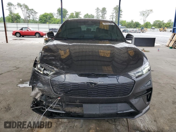 2021 Ford Mustang Mach-E GT with VIN 3FMTK4SEXMME01710, listed as a Copart auction lot 59741385 with 53,370 mi miles and Salvage title. Bid and sale history available at DreamBid. Image 5.
