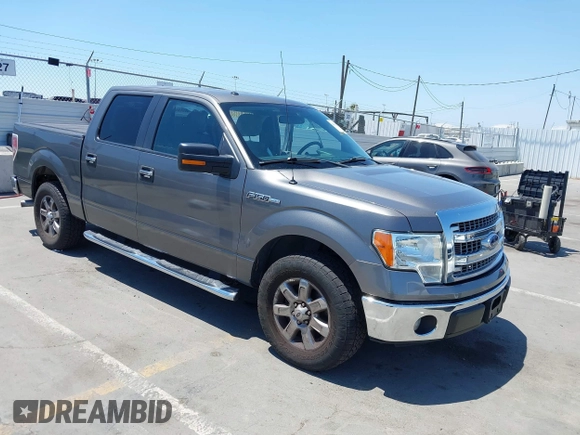 2013 Ford F-150 XL with VIN 1FTFW1CF2DKF20421, listed as a IAAI auction lot 42410211 with 112,970 mi miles and . Bid and sale history available at DreamBid. Image 1.