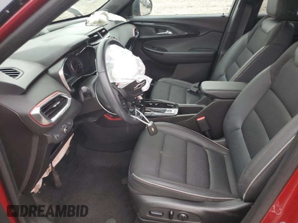2021 Chevrolet TrailBlazer RS with VIN KL79MUSL5MB137954, listed as a Copart auction lot 50711834 with 30,468 mi miles and . Bid and sale history available at DreamBid. Image 7.