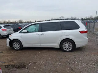 2016 Toyota Sienna Ltd with VIN 5TDDK3DC3GS129715, listed as a IAAI auction lot 40849430 with 138,724 mi miles. Bid and sale history available at carsss.com. Image 14.