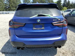 2022 BMW X3 M with VIN 5YM13EC00N9K41801, listed as a Copart auction lot 55018254 with 26,044 mi miles. Bid and sale history available at carsss.com. Image 6.