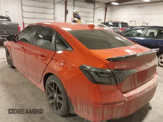 2022 Honda Civic Si with VIN 2HGFE1E51NH471035, listed as a IAAI auction lot 41530936 with 47,516 mi miles and . Bid and sale history available at DreamBid. Image 3.