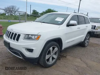 2014 Jeep Grand Cherokee Limited with VIN 1C4RJEBM5EC467633, listed as a IAAI auction lot 41970462 with 151,983 mi miles. Bid and sale history available at carsss.com. Image 2.
