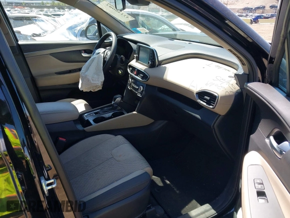 2020 Hyundai Santa Fe SE z VIN 5NMS2CAD9LH258060, wystawiony jako IAAI lot #42146082 z przebiegiem 29 351 mil mil oraz . Historia ofert i sprzedaży dostępna na DreamBid. Obrazek 5.