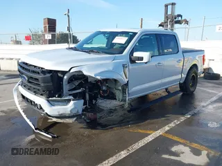 2021 Ford F-150 XL with VIN 1FTFW1E80MKE99289, listed as a IAAI auction lot 41818177 with 32,379 mi miles. Bid and sale history available at carsss.com. Image 2.