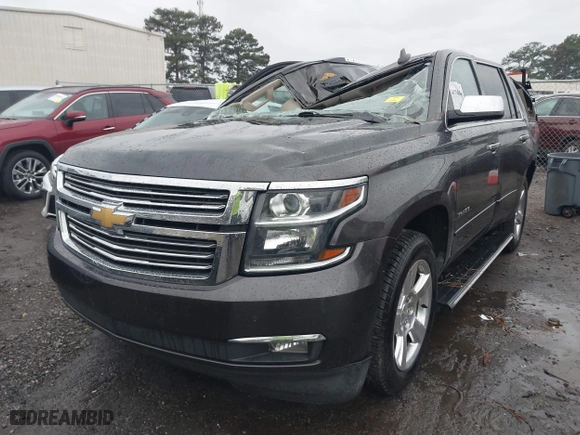2015 Chevrolet Tahoe LTZ with VIN 1GNSCCKC7FR576236, listed as a IAAI auction lot 40794643 with 170,040 mi miles. Bid and sale history available at carsss.com. Image 17.
