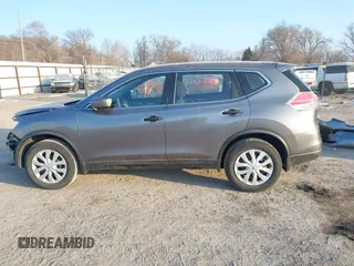 2016 Nissan Rogue S with VIN KNMAT2MV4GP647788, listed as a IAAI auction lot 41282602 with 96,556 mi miles. Bid and sale history available at carsss.com. Image 14.