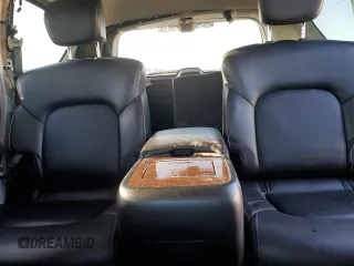 2018 Nissan Armada Platinum with VIN JN8AY2NF8J9333487, listed as a Copart auction lot 46295745 with 58,876 mi miles and Salvage Title. Bid and sale history available at carsss.com. Image 10.
