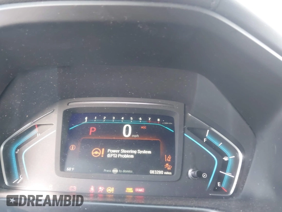 2019 Honda Odyssey Touring with VIN 5FNRL6H81KB068064, listed as a IAAI auction lot 41998072 with 83,280 mi miles. Bid and sale history available at carsss.com. Image 7.