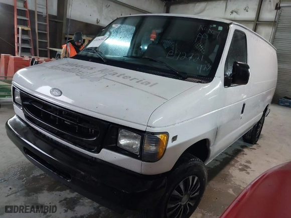 2002 Ford Econoline Cargo Van with VIN 1FTNE24L02HB72721, listed as a IAAI auction lot 41426289 with NaN miles. Bid and sale history available at carsss.com. Image 2.