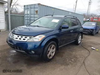 2004 Nissan Murano SE with VIN JN8AZ08W64W341171, listed as a IAAI auction lot 41684057 with 231,415 mi miles. Bid and sale history available at carsss.com. Image 2.