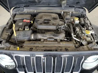 2018 Jeep Wrangler Unlimited Sahara with VIN 1C4HJXEN1JW222834, listed as a Copart auction lot 51837705 with 70,713 mi miles and Salvage title. Bid and sale history available at DreamBid. Image 12.