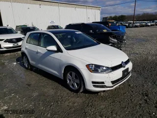 2017 Volkswagen Golf S with VIN 3VW217AU4HM052091, listed as a Copart auction lot 42525213 with 3,730 mi miles. Bid and sale history available at carsss.com. Image 4.