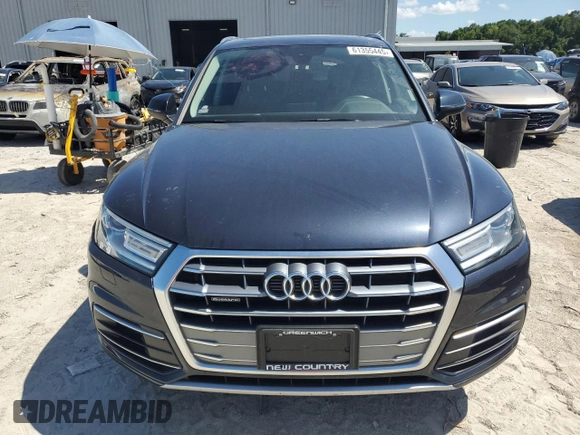 2019 Audi Q5 Premium with VIN WA1ANAFYXK2117563, listed as a Copart auction lot 61355445 with 49,209 mi miles and Salvage title. Bid and sale history available at DreamBid. Image 5.