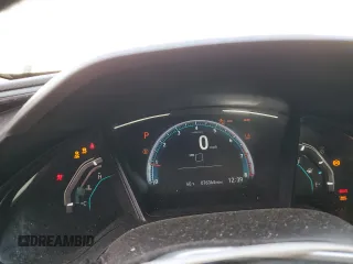 2020 Honda Civic LX with VIN 2HGFC2F6XLH526078, listed as a Copart auction lot 47649975 with 76,364 mi miles and Salvage Title. Bid and sale history available at DreamBid. Image 9.