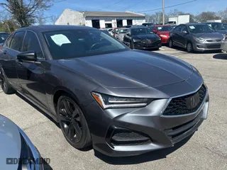 2021 Acura TLX w/Technology Package with VIN 19UUB5F45MA003903, listed as a Copart auction lot 50798105 with 46,620 mi miles and Salvage Title. Bid and sale history available at carsss.com. Image 1.