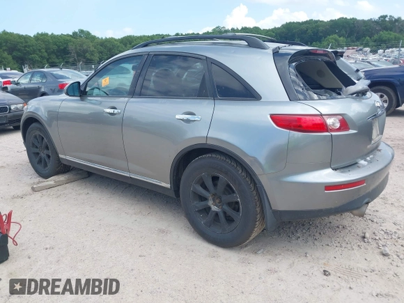2006 Infiniti FX with VIN JNRAS08WX6X201461, listed as a IAAI auction lot 42551441 with Not provided miles and . Bid and sale history available at DreamBid. Image 3.