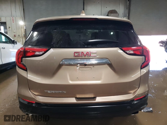 2018 GMC Terrain SLE with VIN 3GKALMEX9JL132790, listed as a Copart auction lot 48725925 with 67,445 mi miles and Salvage Title. Bid and sale history available at carsss.com. Image 6.