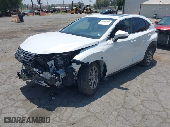 2021 Lexus NX 300h z VIN JTJDJRDZ0M2167722, wystawiony jako IAAI lot #42466047 z przebiegiem 33 117 mil mil oraz . Historia ofert i sprzedaży dostępna na DreamBid. Obrazek 2.