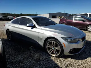 2018 BMW 4 Series 440i xDrive z VIN WBA4W9C56JAC99159, wystawiony jako Copart lot #79561174 z przebiegiem 77 429 mil mil oraz Szkoda całkowita • Salvage title. Historia ofert i sprzedaży dostępna na DreamBid. Obrazek 4.
