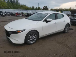 2020 Mazda 3 with VIN JM1BPBLM3L1158572, listed as a Copart auction lot 73055854 with Not provided miles and Salvage title. Bid and sale history available at DreamBid. Image 1.