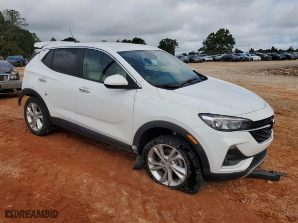 2020 Buick Encore GX Preferred with VIN KL4MMCSL3LB109327, listed as a Copart auction lot 73920834 with 118,542 mi miles and Salvage Title. Bid and sale history available at carsss.com. Image 4.