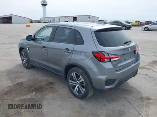 2024 Mitsubishi Outlander Sport S with VIN JA4ARUAU0RU007517, listed as a IAAI auction lot 41945052 with 21,021 mi miles. Bid and sale history available at carsss.com. Image 3.