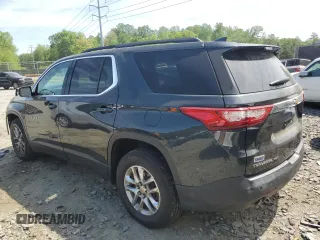 2020 Chevrolet Traverse LT Cloth z VIN 1GNEVGKW0LJ100638, wystawiony jako Copart lot #54845145 z przebiegiem 122 664 mil mil oraz Szkoda całkowita • Salvage title. Historia ofert i sprzedaży dostępna na DreamBid. Obrazek 2.