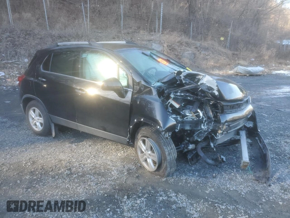 2017 Chevrolet Trax LT with VIN 3GNCJPSB2HL255448, listed as a Copart auction lot 49260535 with 52,496 mi miles and Salvage Title. Bid and sale history available at carsss.com. Image 4.