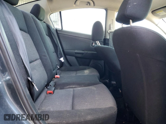 2008 Mazda 3 i Touring with VIN JM1BK32F281164278, listed as a Copart auction lot 53737655 with 154,321 mi miles and Salvage Title. Bid and sale history available at carsss.com. Image 10.