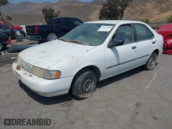 1996 Nissan Sentra XE z VIN 1N4AB41D3TC716326, wystawiony jako IAAI lot #42455181 z przebiegiem 235 076 mil mil oraz . Historia ofert i sprzedaży dostępna na DreamBid. Obrazek 2.