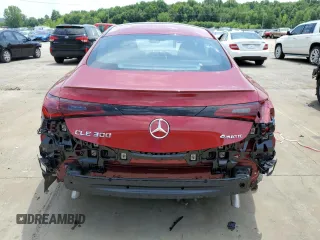 2024 Mercedes-Benz CLE 300 z VIN W1KMJ4HBXRF009459, wystawiony jako Copart lot #63585584 z przebiegiem 1306 mil mil oraz Szkody całkowita. Historia ofert i sprzedaży dostępna na DreamBid. Obrazek 6.