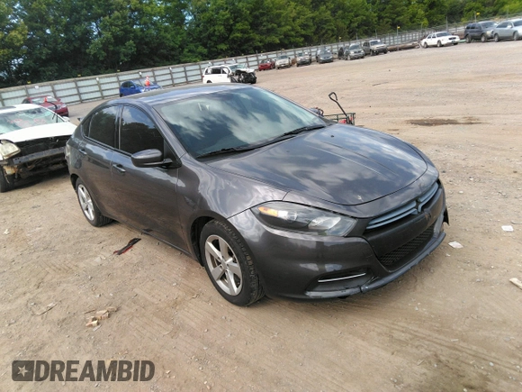 2015 Dodge Dart SXT with VIN 1C3CDFBB5FD159413, listed as a IAAI auction lot 36737733 with 118,295 mi miles. Bid and sale history available at carsss.com. Image 1.