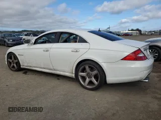 2006 Mercedes-Benz CLS-Class AMG with VIN WDDDJ76X66A014683, listed as a Copart auction lot 45760745 with 175,235 mi miles and Salvage Title. Bid and sale history available at carsss.com. Image 2.