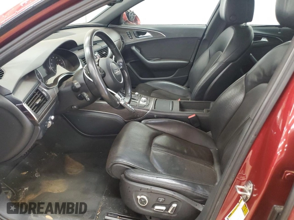 2017 Audi A6 with VIN WAUH2BFC8HN056404, listed as a Copart auction lot 62968285 with 198,328 mi miles and Clean title. Bid and sale history available at DreamBid. Image 7.